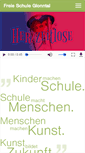 Mobile Screenshot of freie-schule-glonntal.de